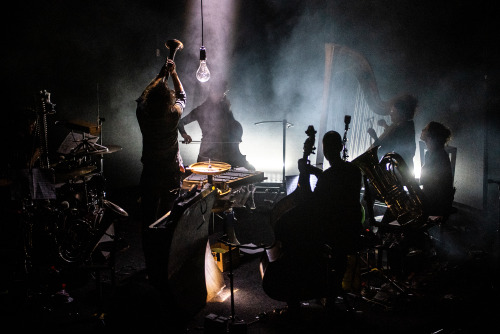 Theater tekenfilm zonder beeld